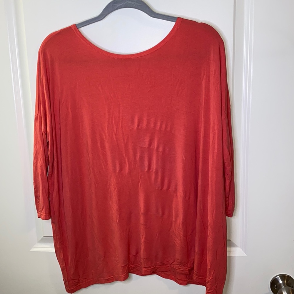 Piko 1988 3/4 sleeve Peachy Coral